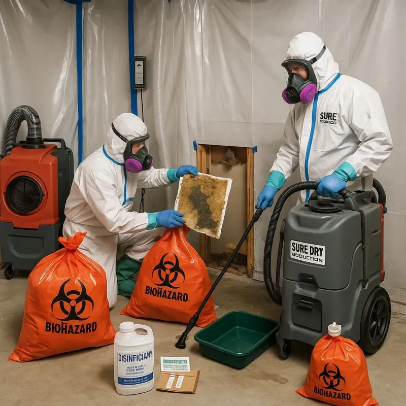 Contaminated Water Handling Protocols process in Reese, MI