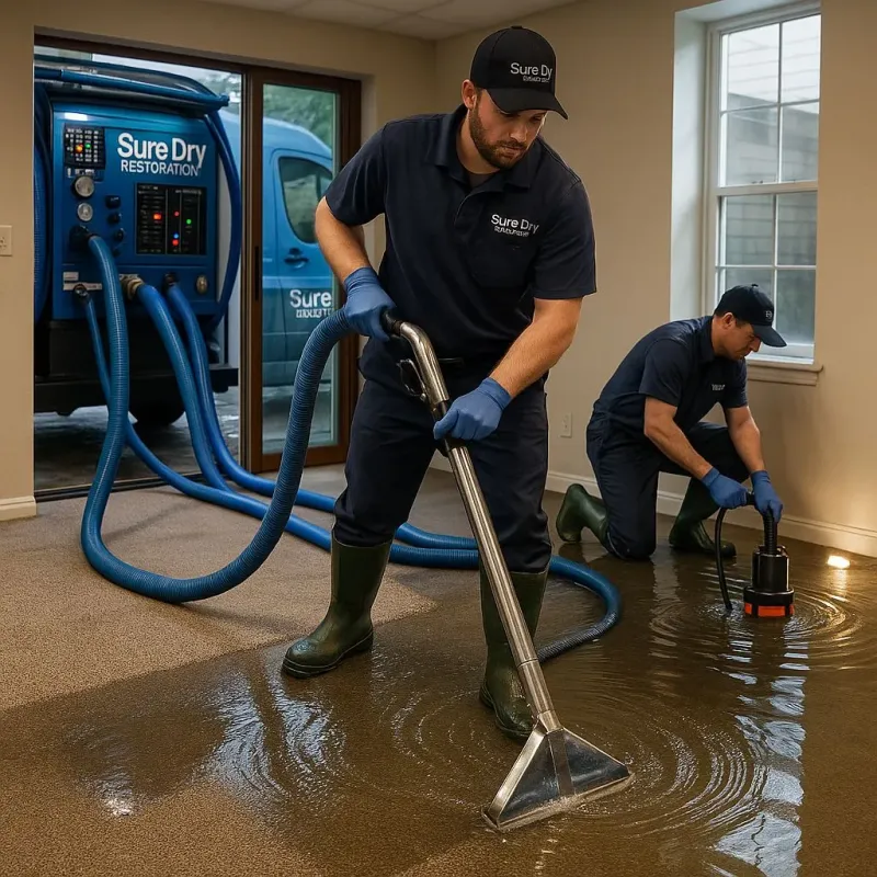 Water Extraction and Removal process in Reese, MI